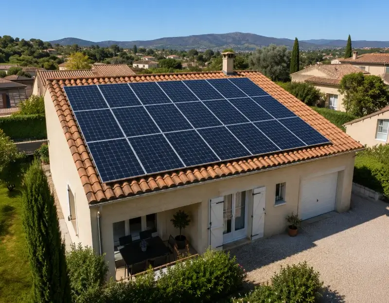 Prime à l'autoconsommation panneaux solaires Auribeau — aide financière de l'État